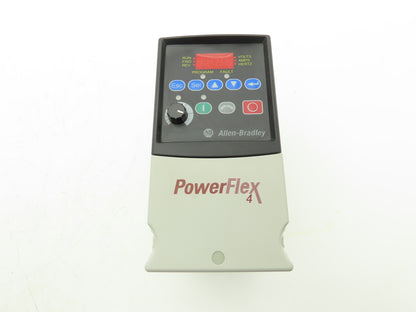 Allen Bradley 22A-D4P0N104 Powerflex 4 VFD AC Drive 1.5kW 2Hp 480v 3Ph Ser A