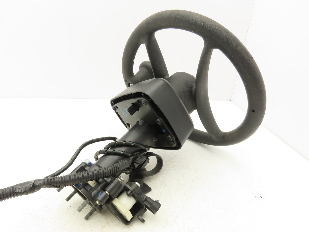 Yale Forklift Steering Wheel & Bracket Assembly Off ERC060VGN48TE088