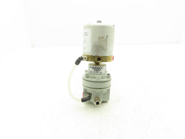 Marsh Bellofram T-3000 Electropneumatic Pressure Transducer w 75Hr Relay 250 PSI