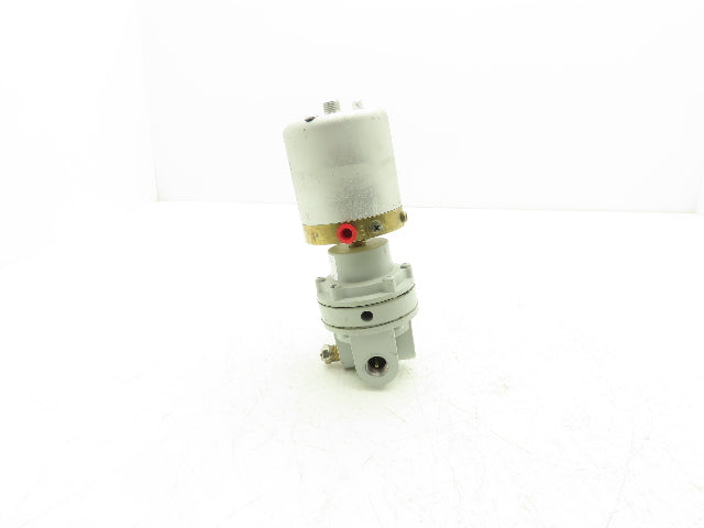 Marsh Bellofram T-3000 Electropneumatic Pressure Transducer w 75Hr Relay 250 PSI