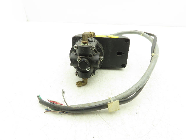 Fairchild Z147T54261150 Electro-Pneumatic Transducer/Volume Booster 115 VAC
