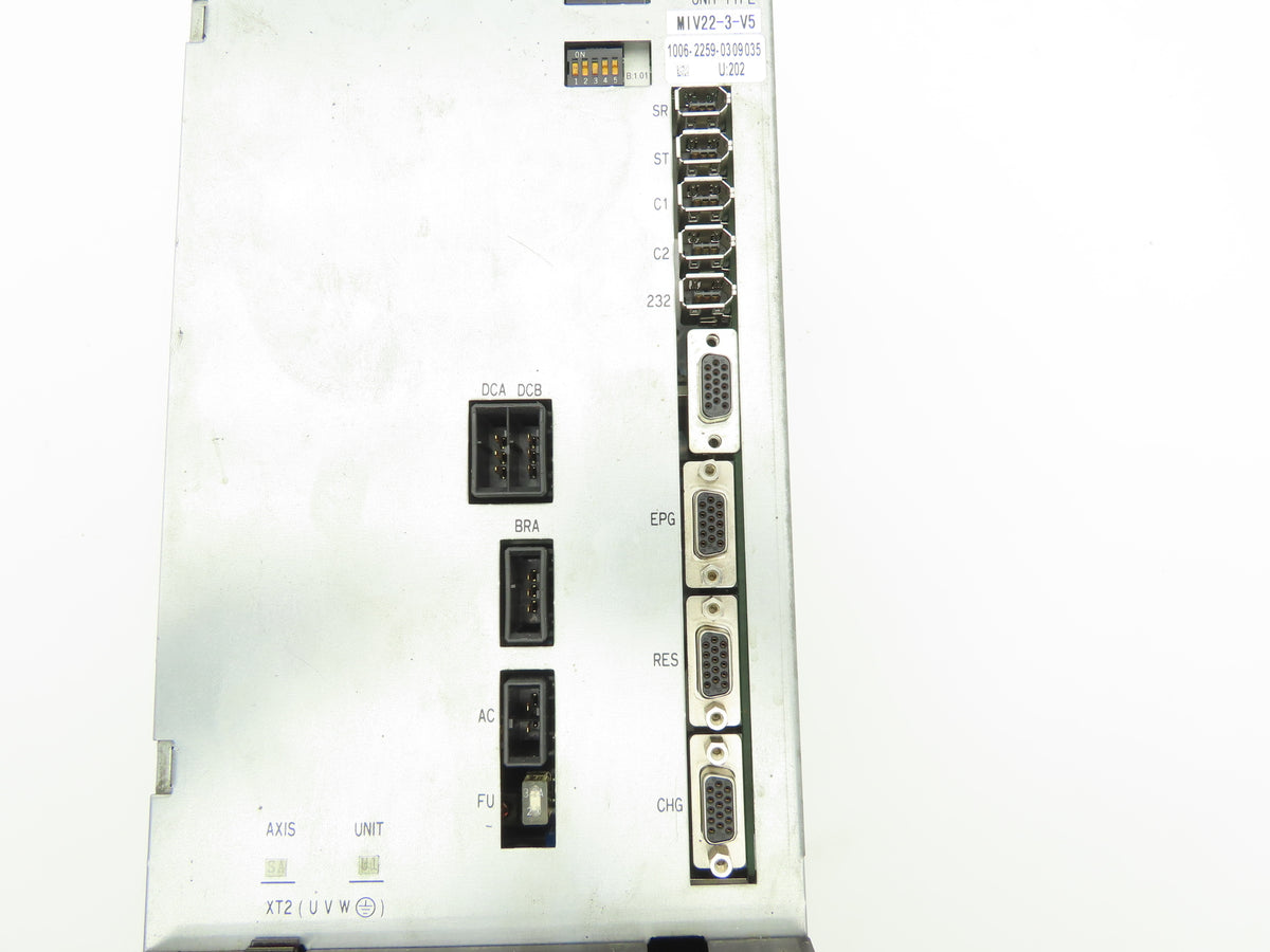 Okuma MIV22-3-V5 AC Spindle Servo Drive Amplifier U:202