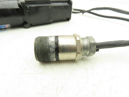 Sanyo Denki Toyoda MC256-M003BC AC Servo Motor 8mm Shaft
