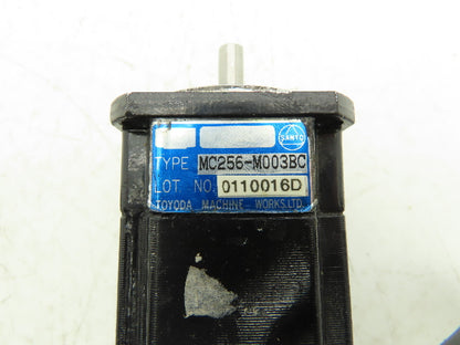 Sanyo Denki Toyoda MC256-M003BC AC Servo Motor 8mm Shaft