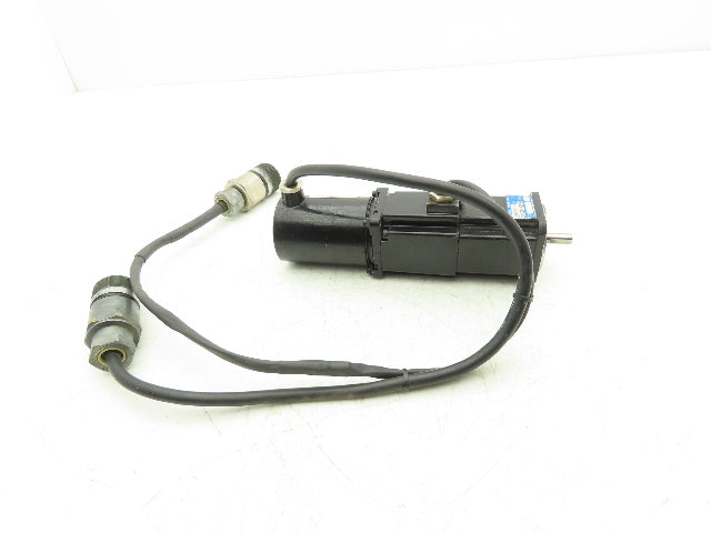 Sanyo Denki Toyoda MC256-M003BC AC Servo Motor 8mm Shaft