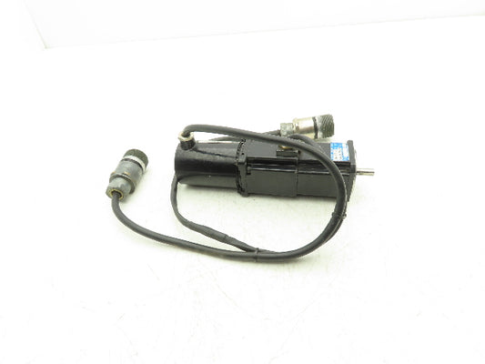 Sanyo Denki Toyoda MC256-M003BC AC Servo Motor 8mm Shaft