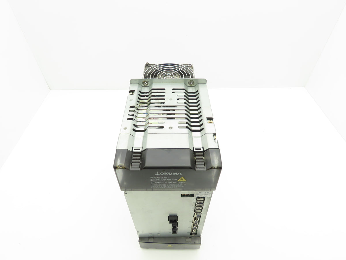 Okuma MIV22-3-V5 AC Spindle Servo Drive Amplifier U:107 1006-2259-03