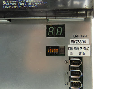 Okuma MIV22-3-V5 AC Spindle Servo Drive Amplifier U:107 1006-2259-03