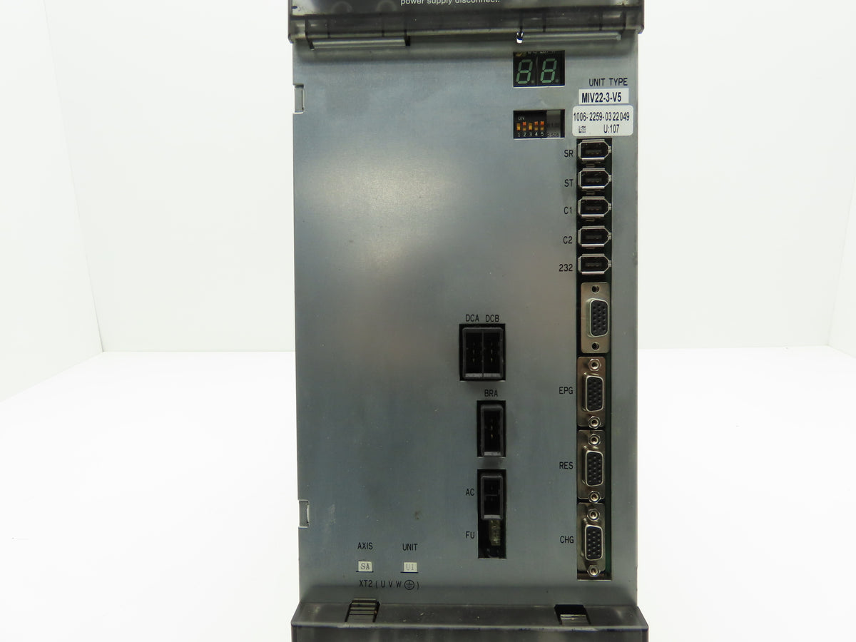 Okuma MIV22-3-V5 AC Spindle Servo Drive Amplifier U:107 1006-2259-03