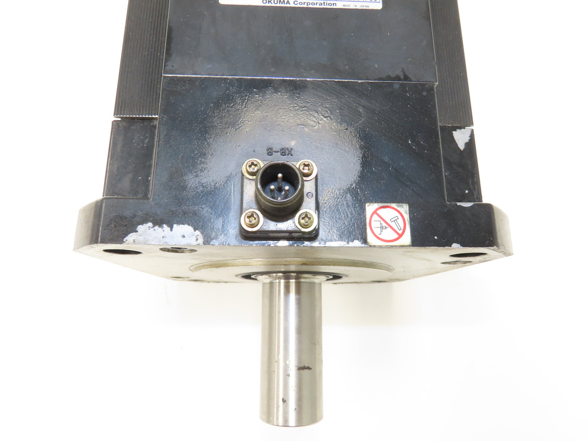 Okuma BL-MP400J-25SBB Servo Motor 6.2kw 2500 RPM 133V 3PH Encoder ER-JG-7200D