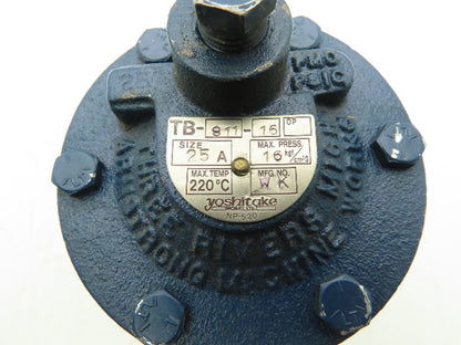 Yoshitake TB-811-16 Steam Trap Reverse Bucket 1" NPT 16 kgf/cm2g Max Temp 220 C