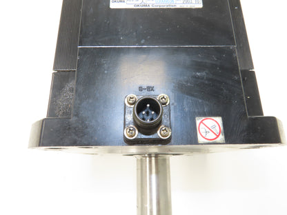 Okuma BL-MP400J-25SBA Servo Motor 6.2kw 2500 RPM 133V 3PH Encoder ER-JG-7200D