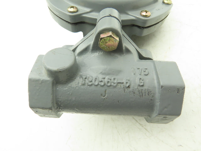 Fisher Controls HSR Pressure Regulator Spring-Loaded 1" FNPT 1.25-2.20 PSIG