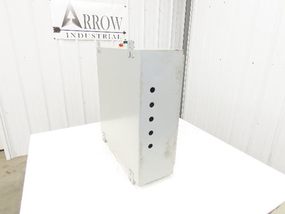Hoffman A242408LP Electrical Enclosure Control Panel 24x24x8" Pushbutton