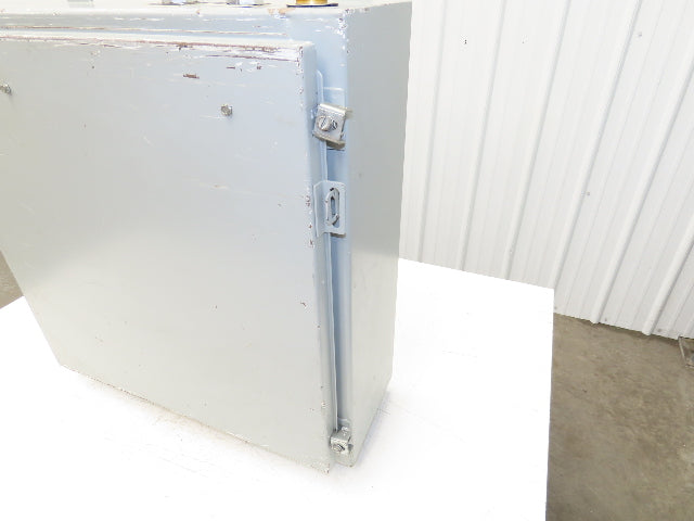 Hoffman A242408LP Electrical Enclosure Control Panel 24x24x8" Pushbutton