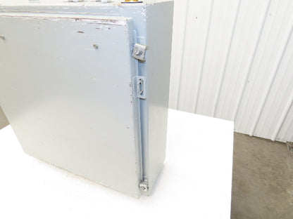 Hoffman A242408LP Electrical Enclosure Control Panel 24x24x8" Pushbutton