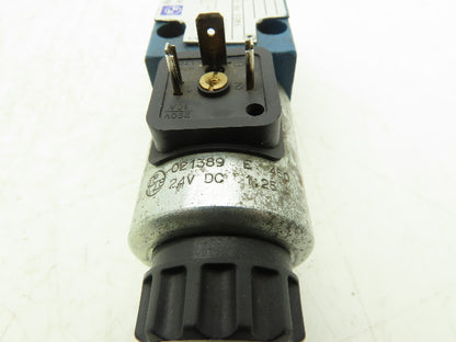 Rexroth 4WE6 HA 61/EG24N9K4 Hydraulic Solenoid Directional Spool Valve 24 VDC
