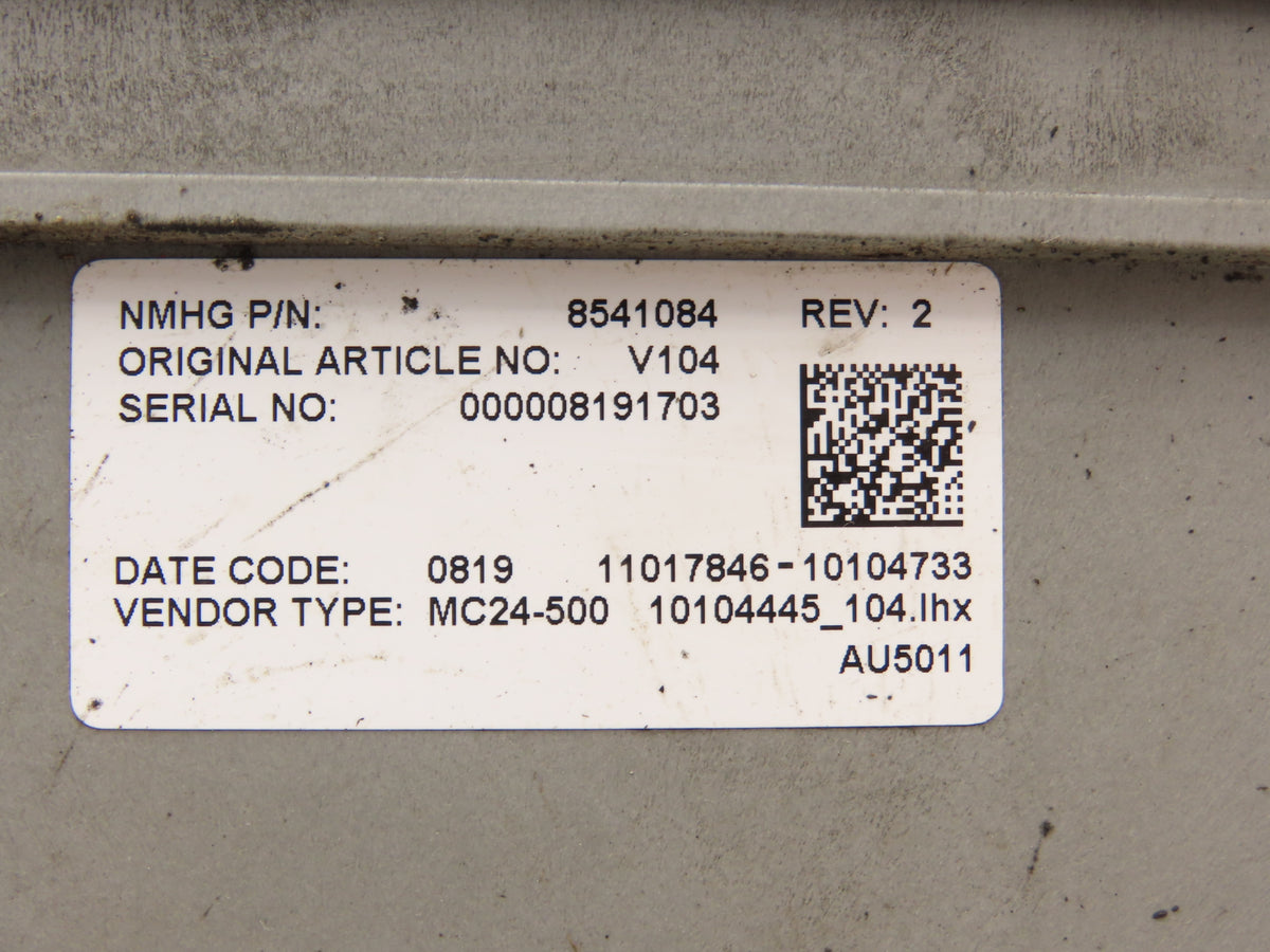 Hyster 8541084 Forklift V104 Hydraulic Control Module Rev 2 Off E60Z-33