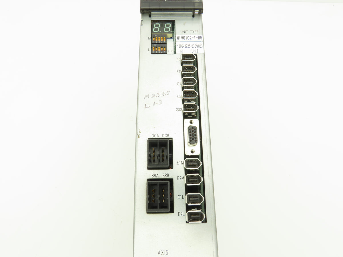 Okuma MIV0102-1-B5 AC Servo Drive Module U:1.2 1006-2225-03-39-003