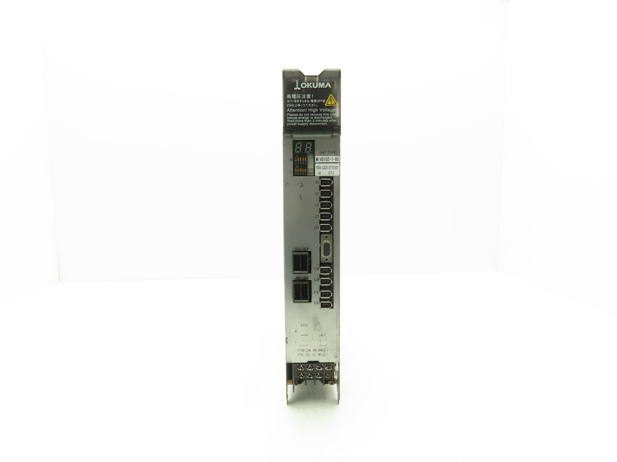 Okuma MIV0102-1-B5 AC Servo Drive Module U:1.2 1006-2225-03-10-007