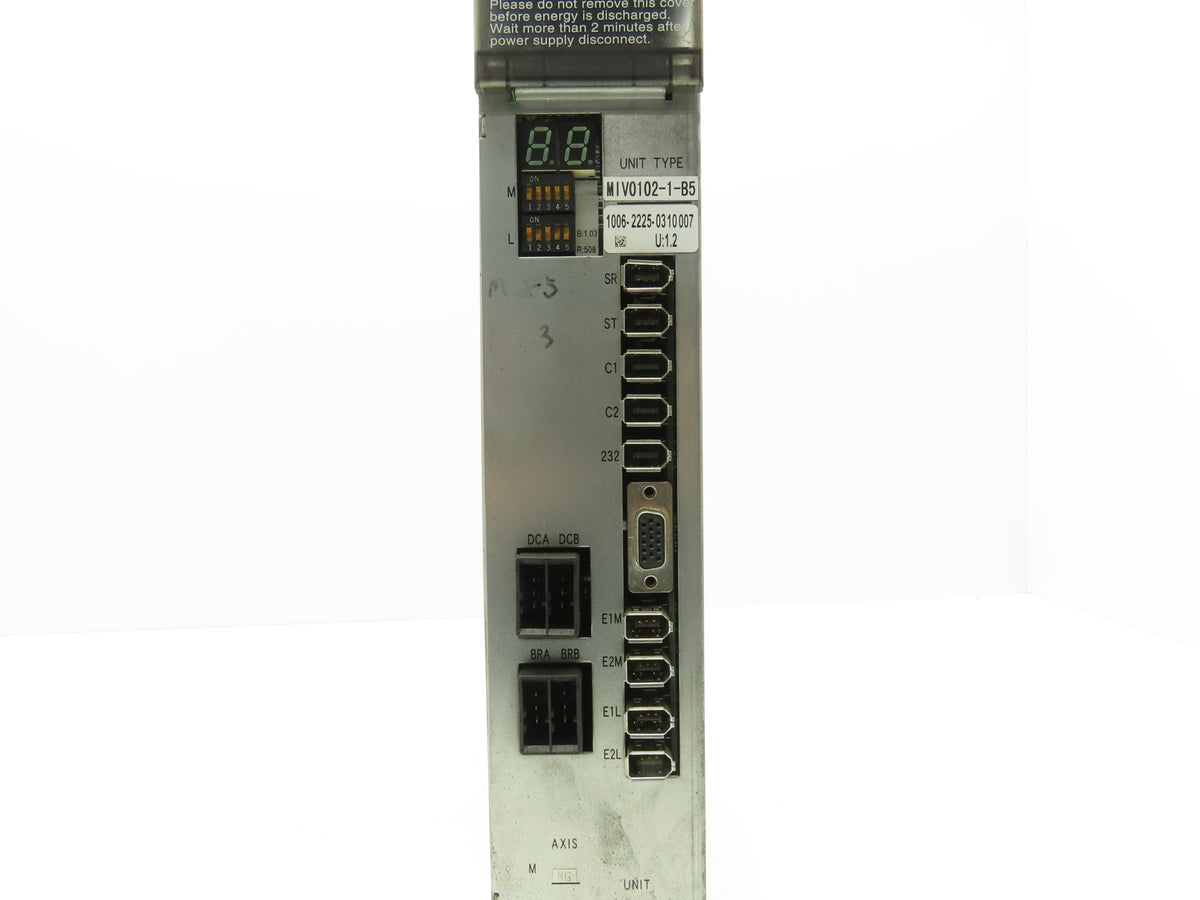 Okuma MIV0102-1-B5 AC Servo Drive Module U:1.2 1006-2225-03-10-007