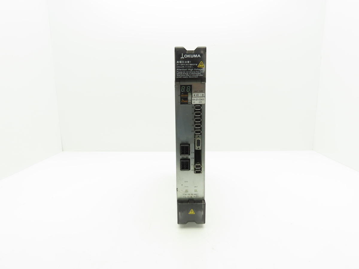 Okuma MIV05-1-B5 AC Servo Drive Amplifier U:1.3 1006-2215-03 04010