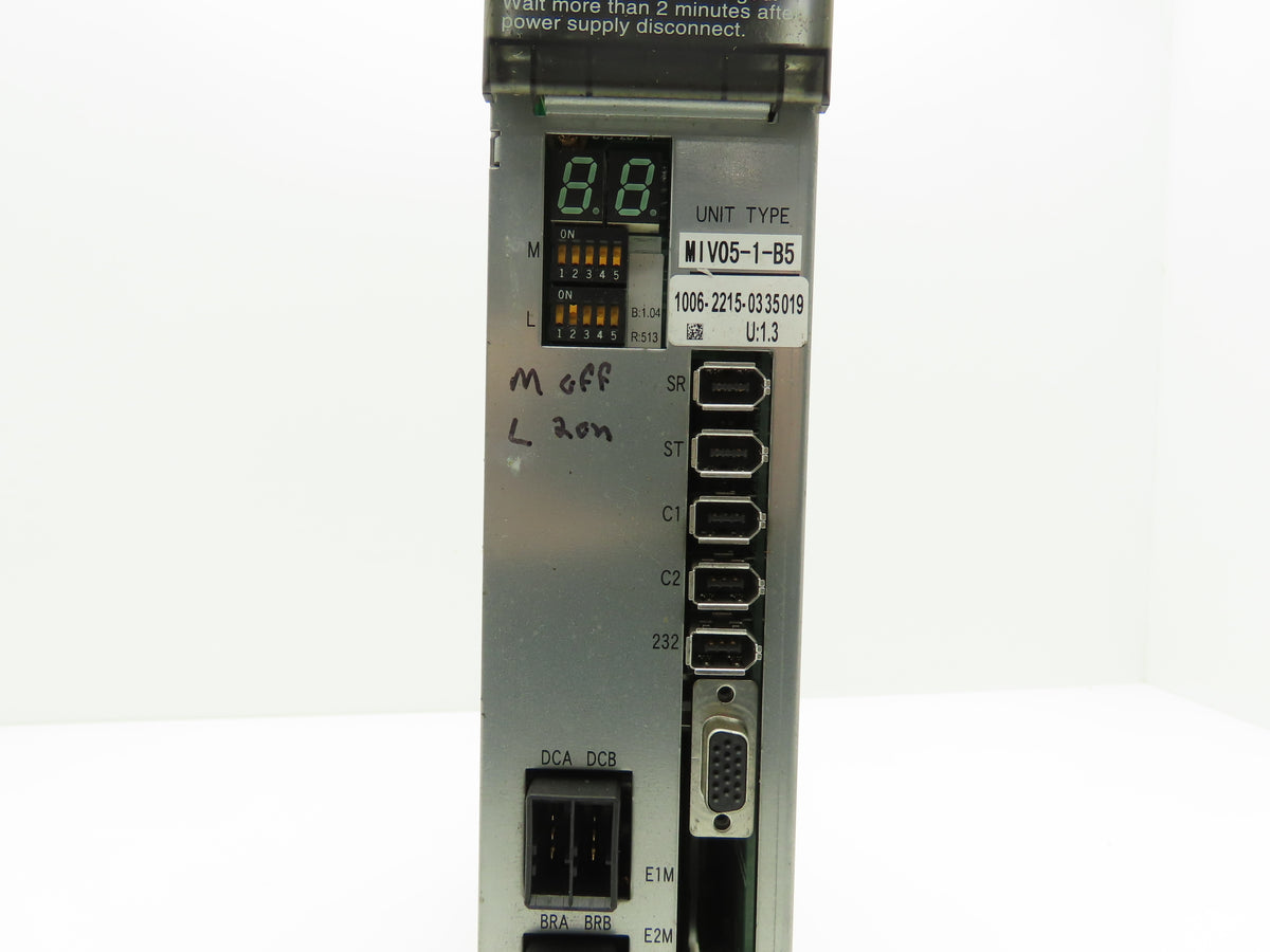 Okuma MIV05-1-B5 AC Servo Drive Amplifier U:1.3 1006-2215-03 35019