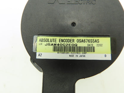 Mitsubishi OSA676S5AS Servo Motor Digital Absolute Rotary Encoder
