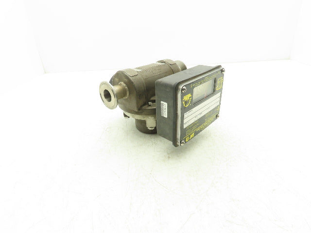 UFM Universal Flow Monitors MN-PPT10GM-8S-60C1.0-AONR-TG Flowmeter Tri Clamp
