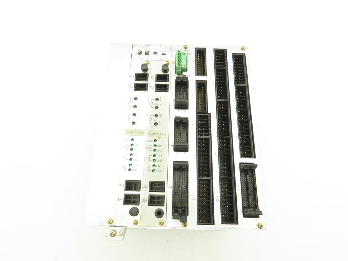 Okuma A911-3070 POS AG1022 M04 PLC Slot Rack Card Chassis Motherboard ES-V4504