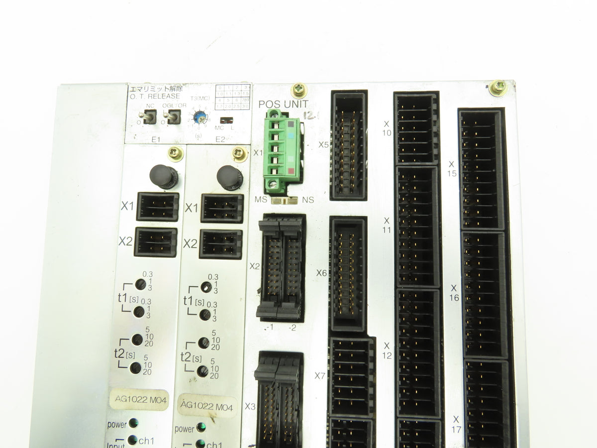 Okuma A911-3070 POS AG1022 M04 PLC Slot Rack Card Chassis Motherboard ES-V4504