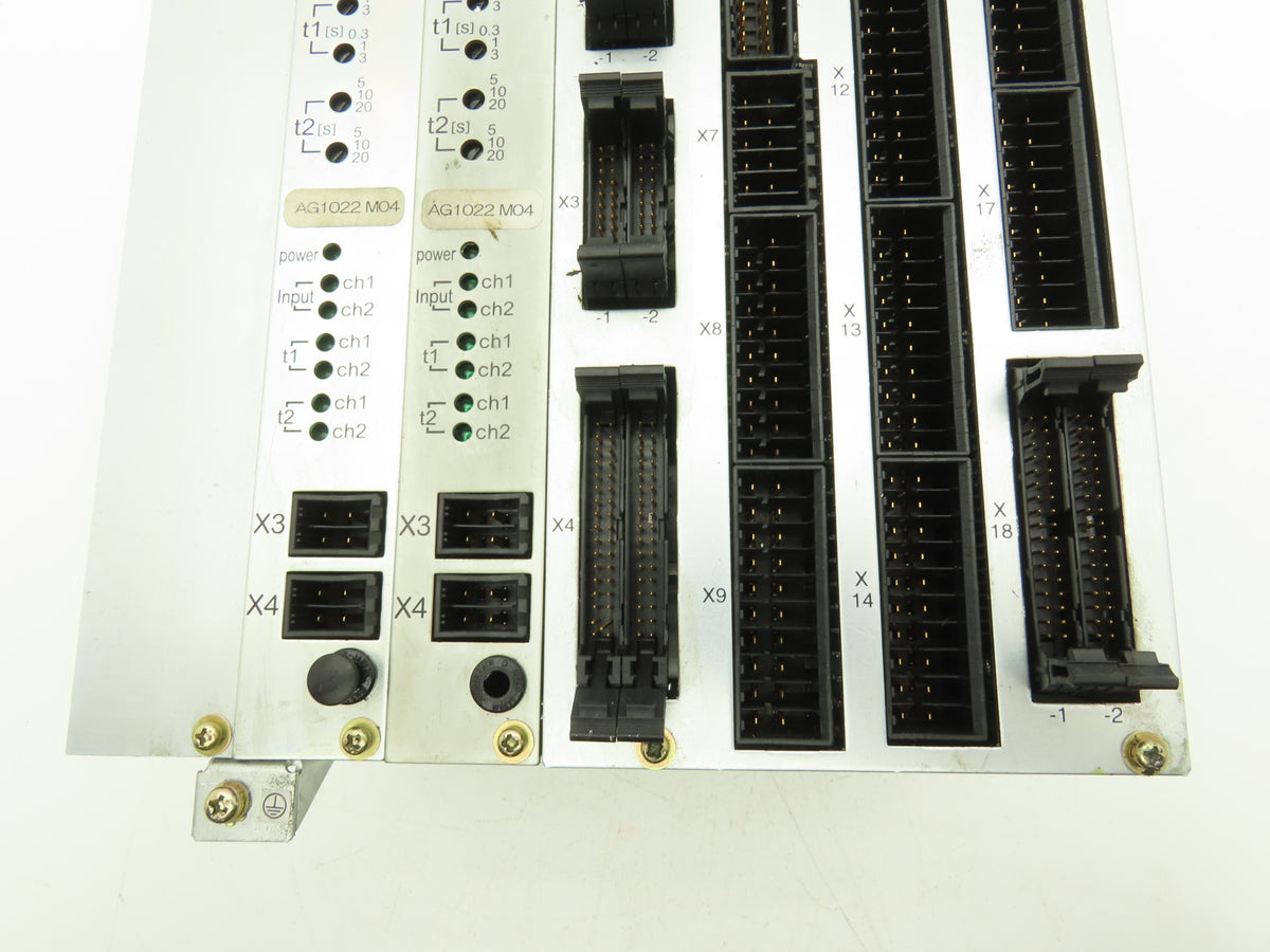 Okuma A911-3070 POS AG1022 M04 PLC Slot Rack Card Chassis Motherboard ES-V4504