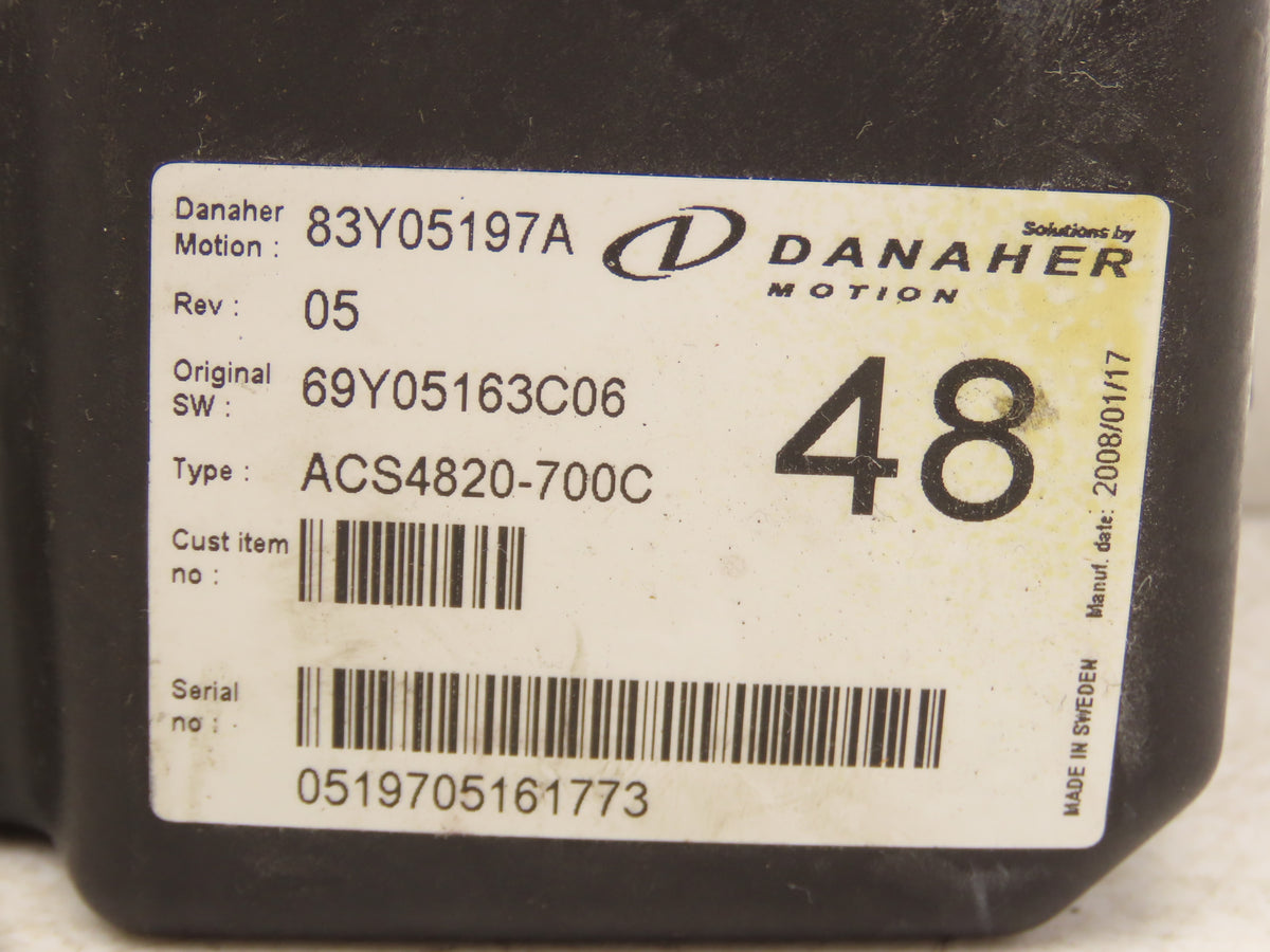Danaher ACS4820-700C AC SuperDrive Forklift Motor Controller 48V Off E60Z-33