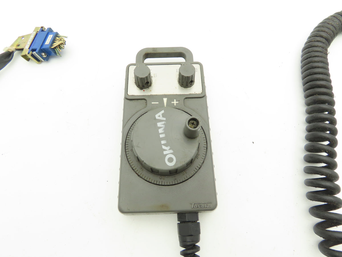 Tosoku Okuma HC111 CNC Handy Manual Pulse Generator Handwheel Control 100PPR 12V