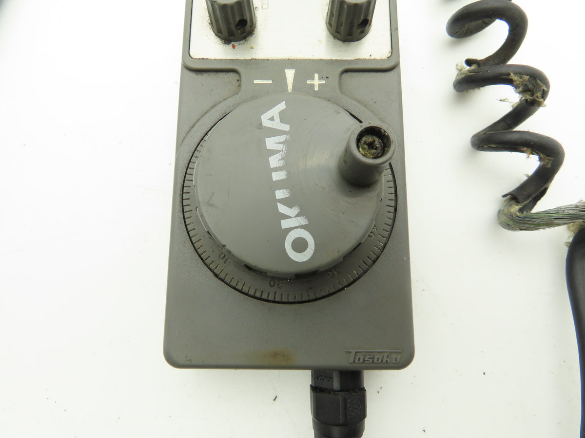 Tosoku Okuma HC111 CNC Handy Manual Pulse Generator Handwheel Control 100PPR 12V