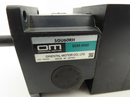 Oriental Motor 5RK60GU-AWT 60:1 Reversible Gearmotor 115V CC1 Controller Box