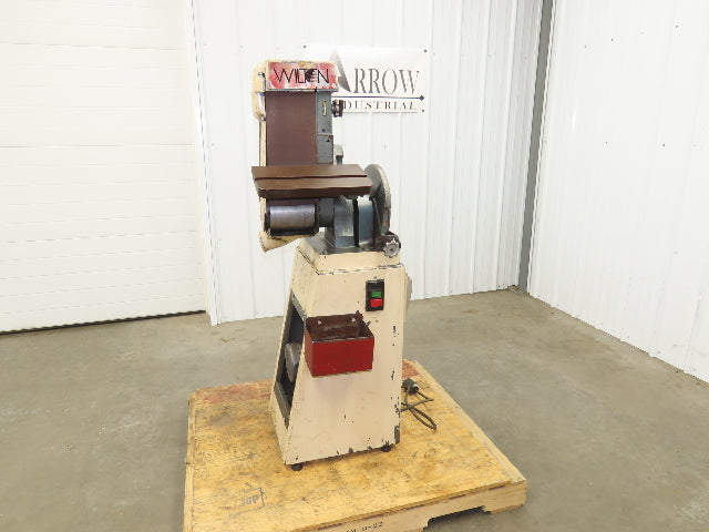 Wilton 4200 Metal 6 Inch Belt Sander 12" Disc 1.5Hp 230/460V 6x48" Sandpaper