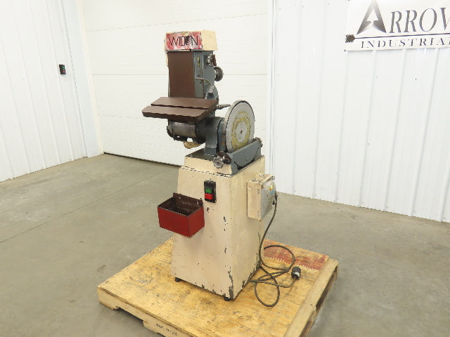 Wilton 4200 Metal 6 Inch Belt Sander 12" Disc 1.5Hp 230/460V 6x48" Sandpaper