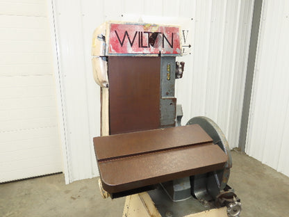 Wilton 4200 Metal 6 Inch Belt Sander 12" Disc 1.5Hp 230/460V 6x48" Sandpaper