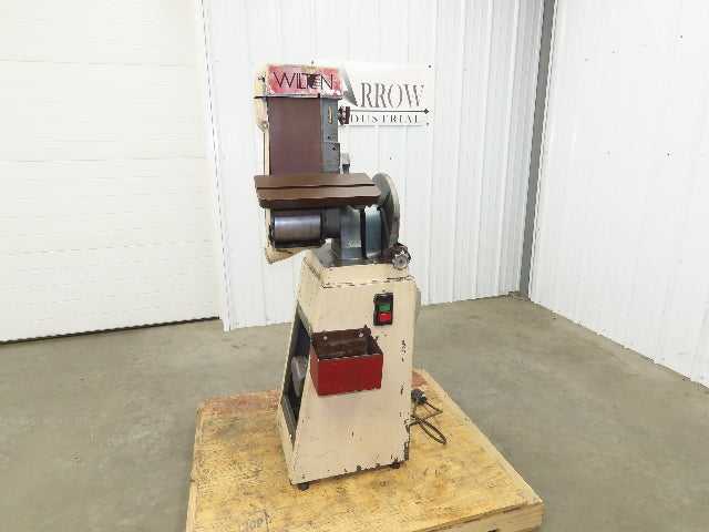 Wilton 4200 Metal 6 Inch Belt Sander 12" Disc 1.5Hp 230/460V 6x48" Sandpaper