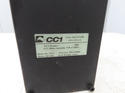 Oriental Motor 5RK60GU-AWT 120:1 Reversible Gearmotor 115V CC1 Controller Box