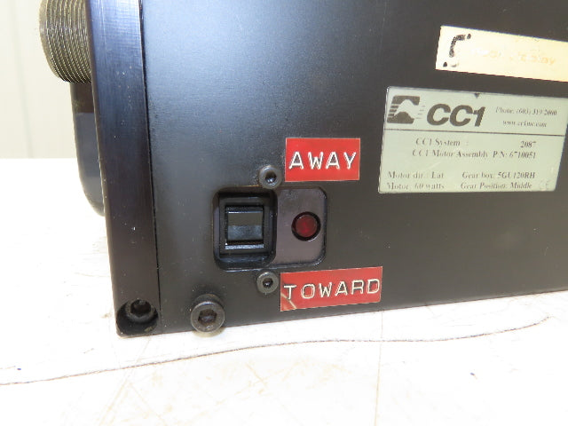 Oriental Motor 5RK60GU-AWT 120:1 Reversible Gearmotor 115V CC1 Controller Box