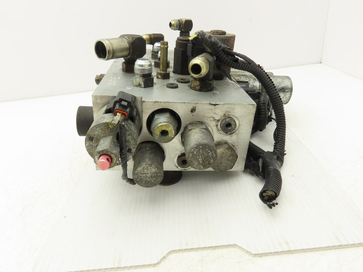 Hyster Hydraulic Manifold Block From E60Z-33 Forklift 8530551