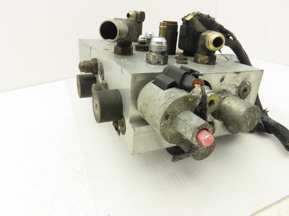 Hyster Hydraulic Manifold Block From E60Z-33 Forklift 8530551
