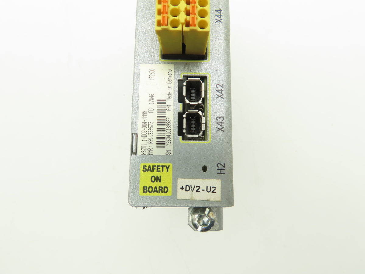 Rexroth HSZ01.1-D08-D04-NNNN Safety Zone Module & Control Power Supply 24VDC