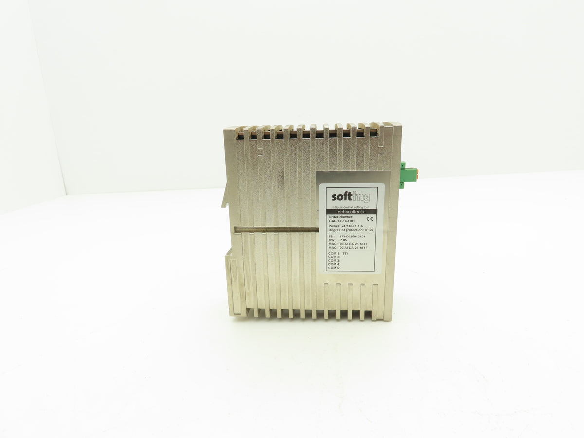 Softing GAL-YY-14-3101 echocollect e Multi-Protocol Gateway Ethernet to Database