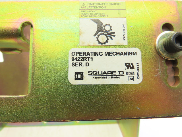 Square D 9422RT1 Disconnect Operating Mechanism 600 V/ 1000A Variable Depth