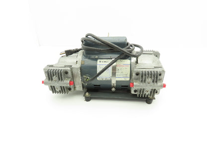 Air Dimensions 01340T Dia-Vac Diaphragm Vacuum Pump Quad Head 115/230V 1PH