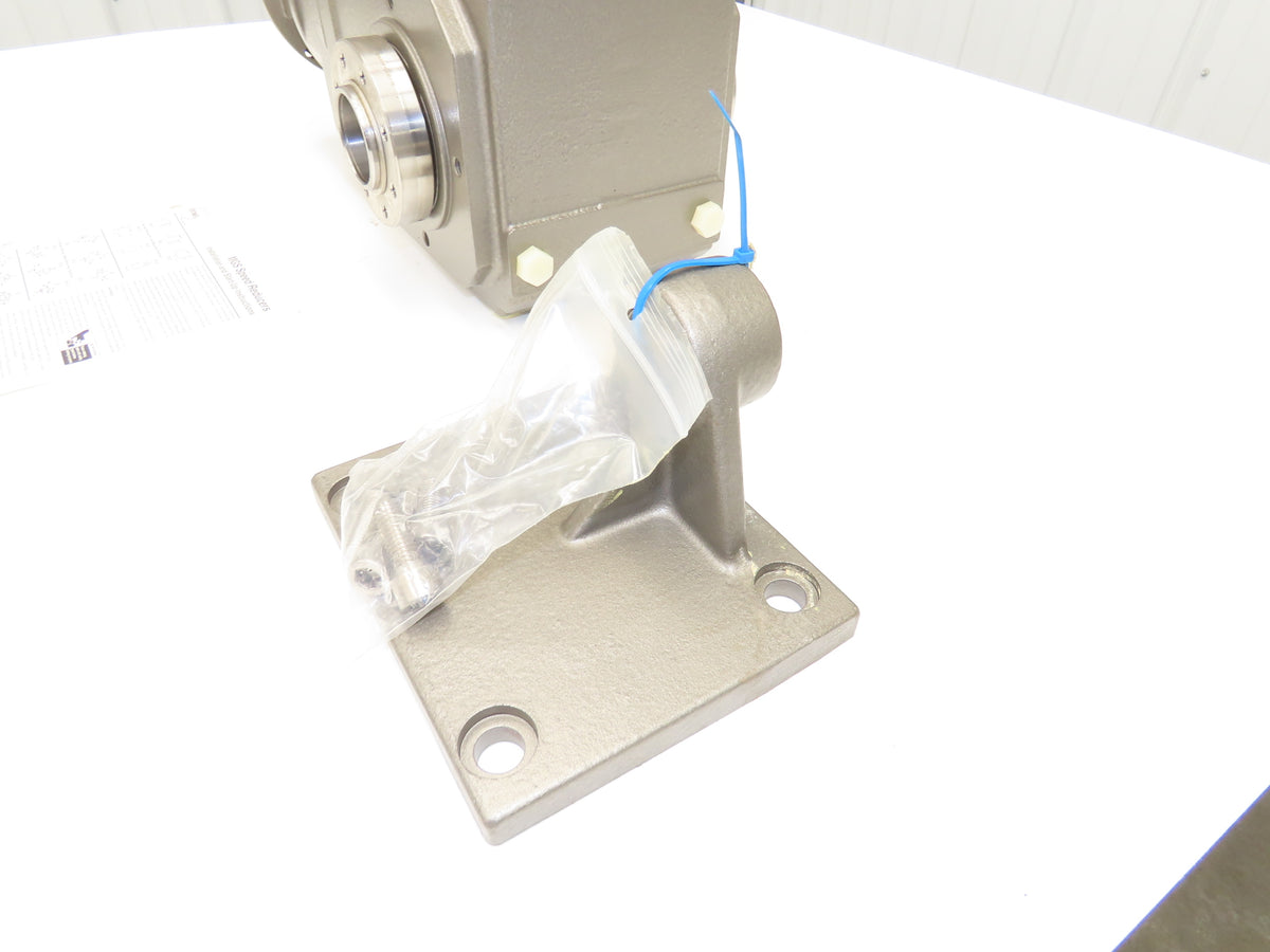 Stober K403WGD0670MR160/140B Helical Gearbox 67.3 Ratio 26rpm 2Hp Hollow Shaft