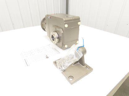 Stober K403WGD0670MR160/140B Helical Gearbox 67.3 Ratio 26rpm 2Hp Hollow Shaft